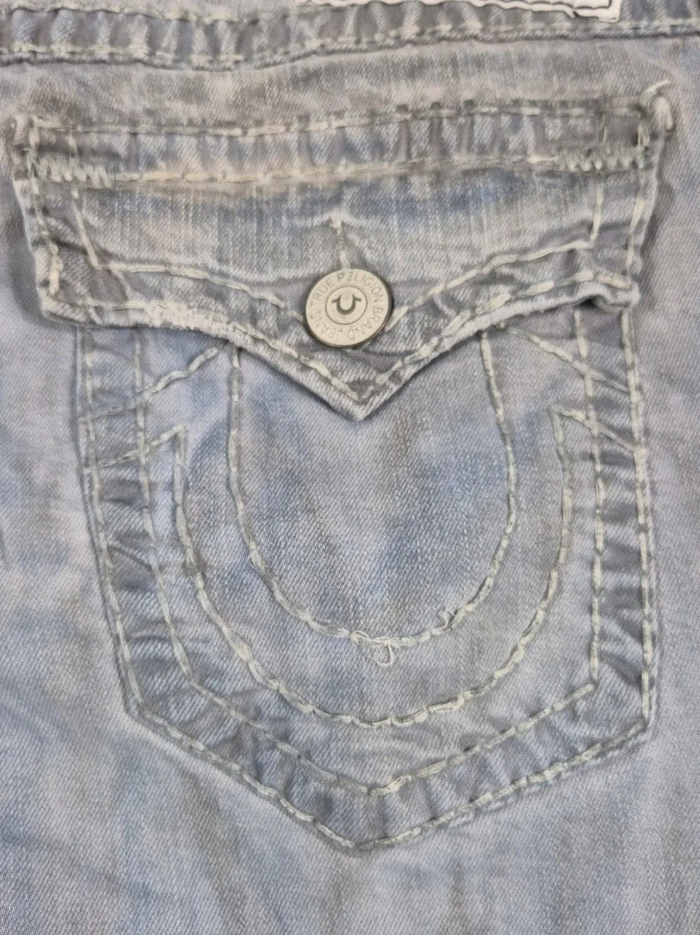 TRUE RELIGION Men's Shorts Size 38 Relaxed Skinny Gray Rocco Relaxed Skinny  57